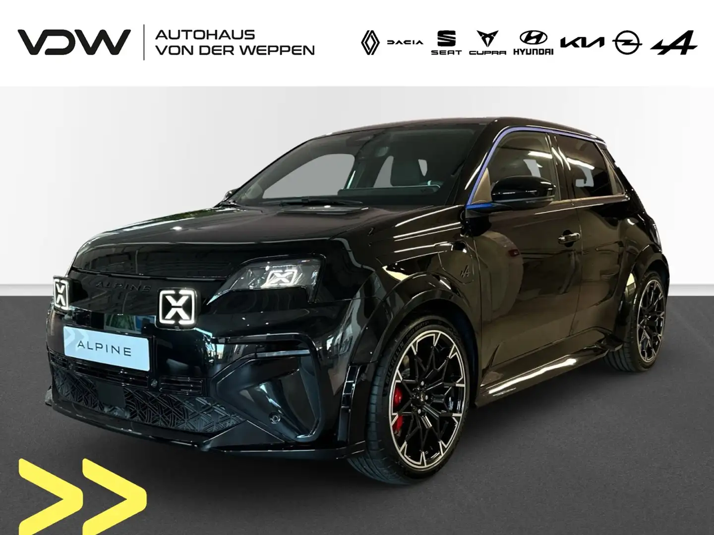 Alpine A290 GT Performance Klima Navi Rückfahrkamera Schwarz - 1