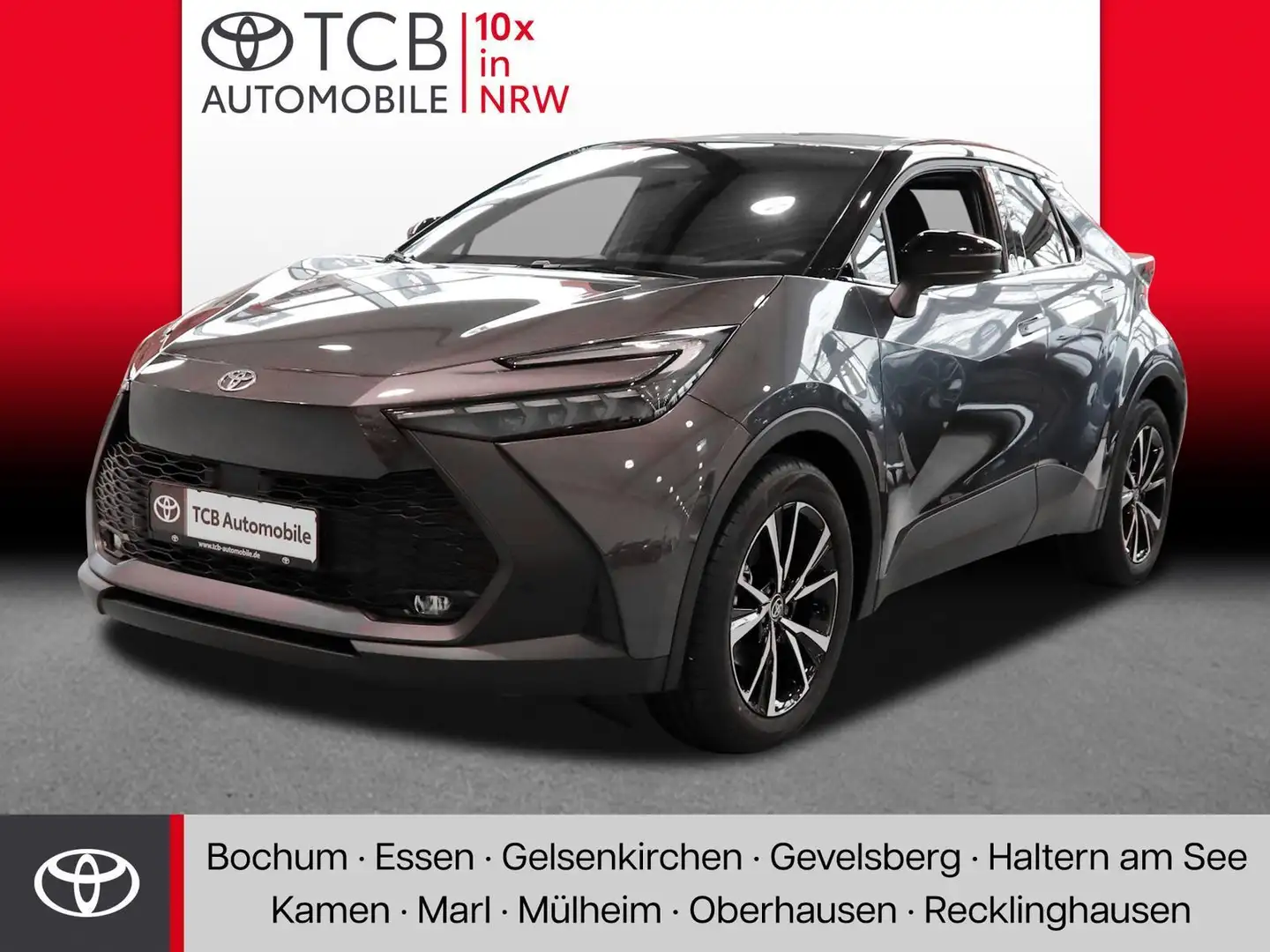 Toyota C-HR 2.0 TEAM D Hybrid NAVI SHZ PDC KLIMA BT ZV Grau - 1