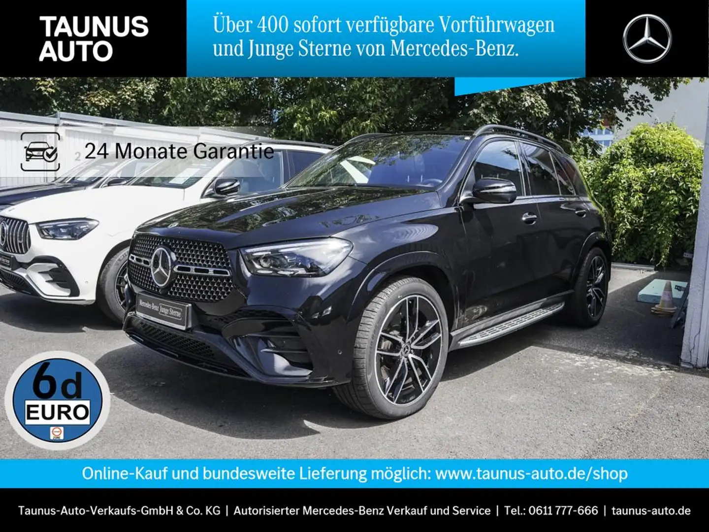 Mercedes-Benz GLE 580 4M AMG-LINE PREMIUM PANO 22" NIGHT HUD Zwart - 1