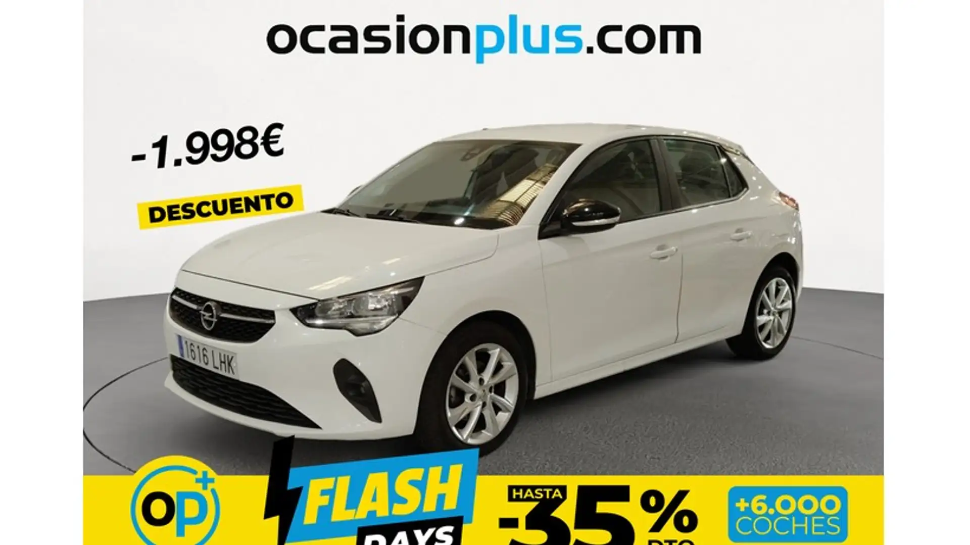 Opel Corsa 1.2 XEL S/S Edition 75 Blanco - 1