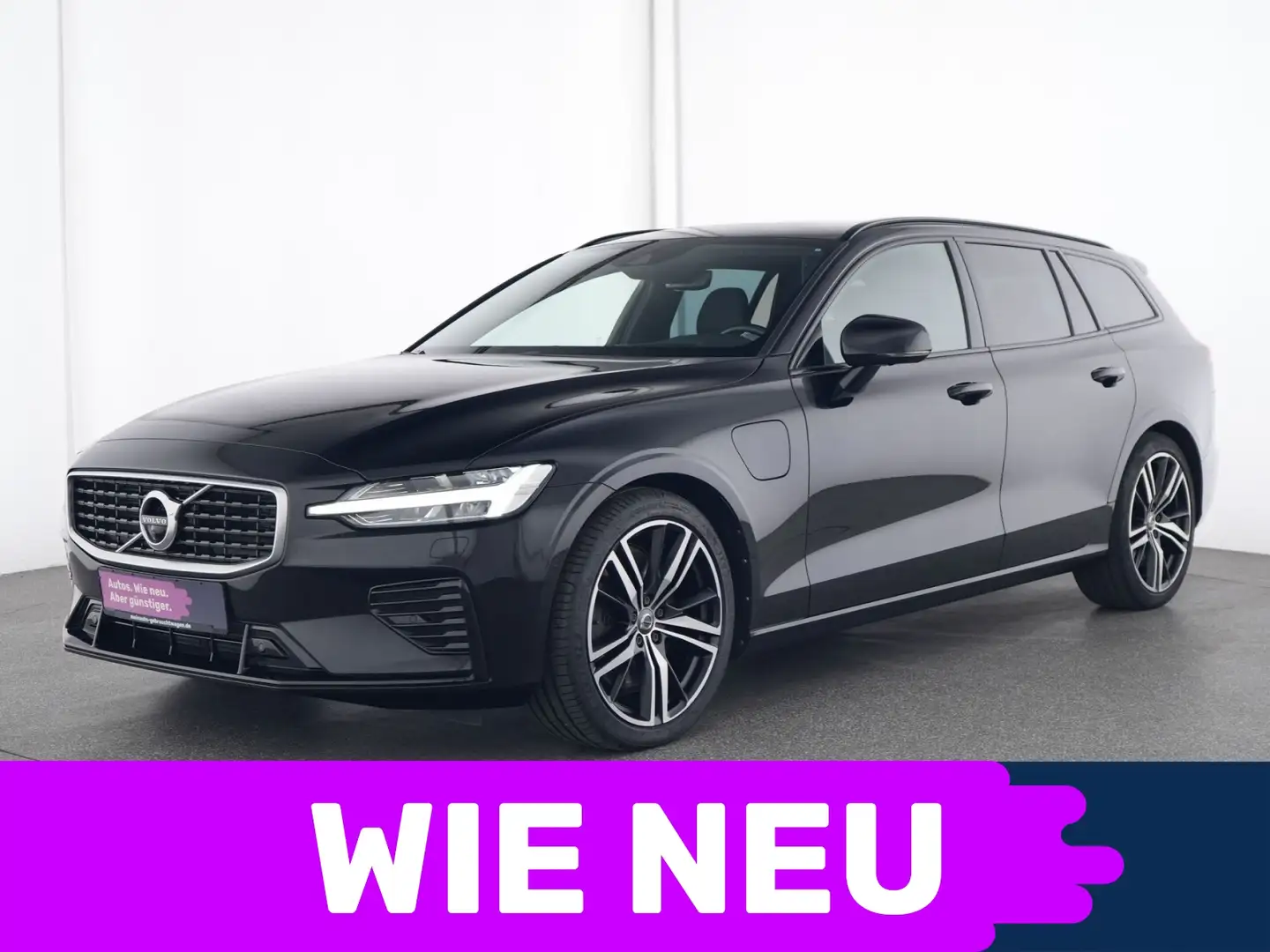 Volvo V60 T 8 R Design Navi|HeadUp|LED|Schiebedach Schwarz - 1