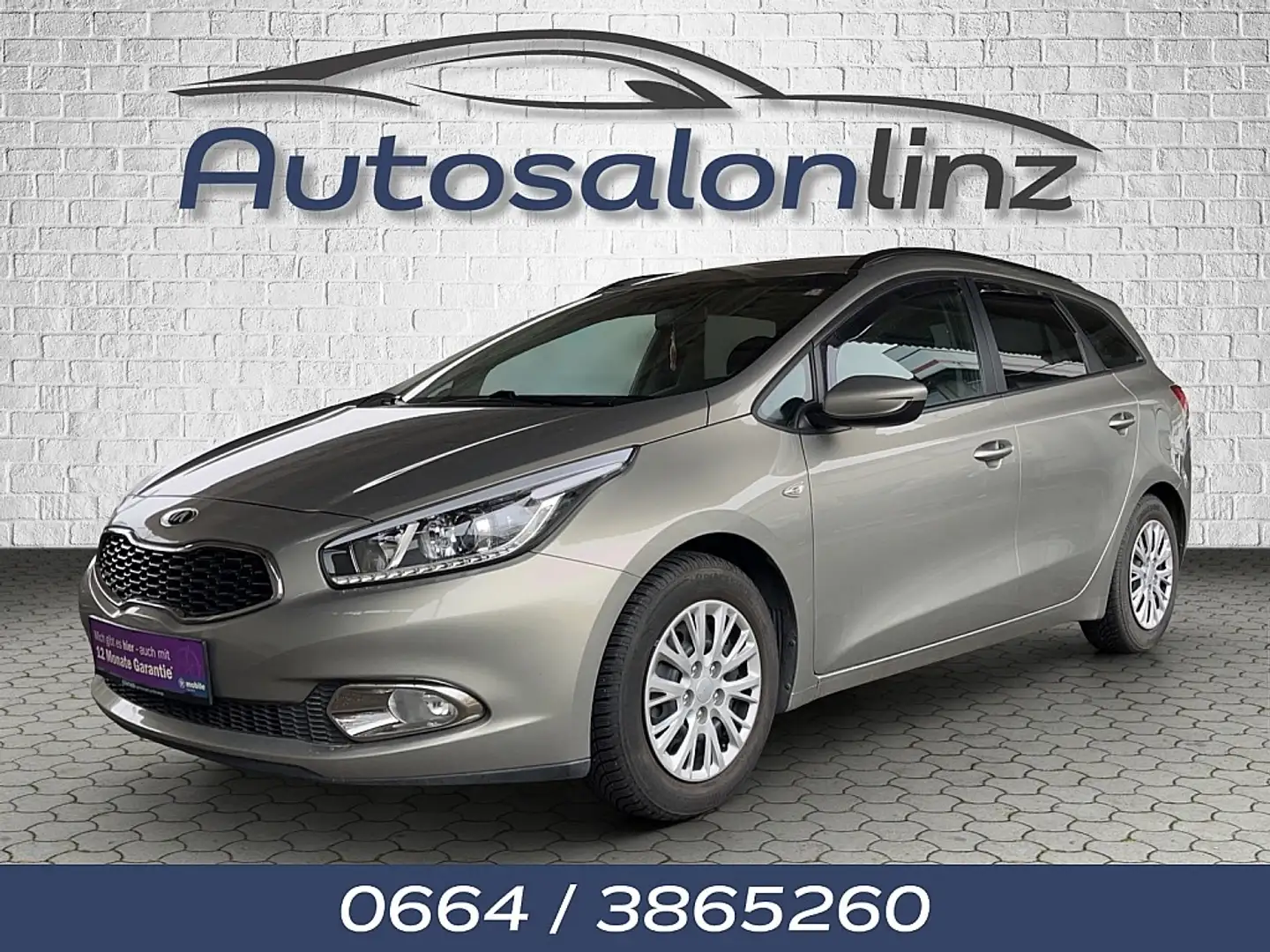 Kia Ceed SW / cee'd SW SW 1,4 MPI CVVT Cool Österreich Paket Silber - 1