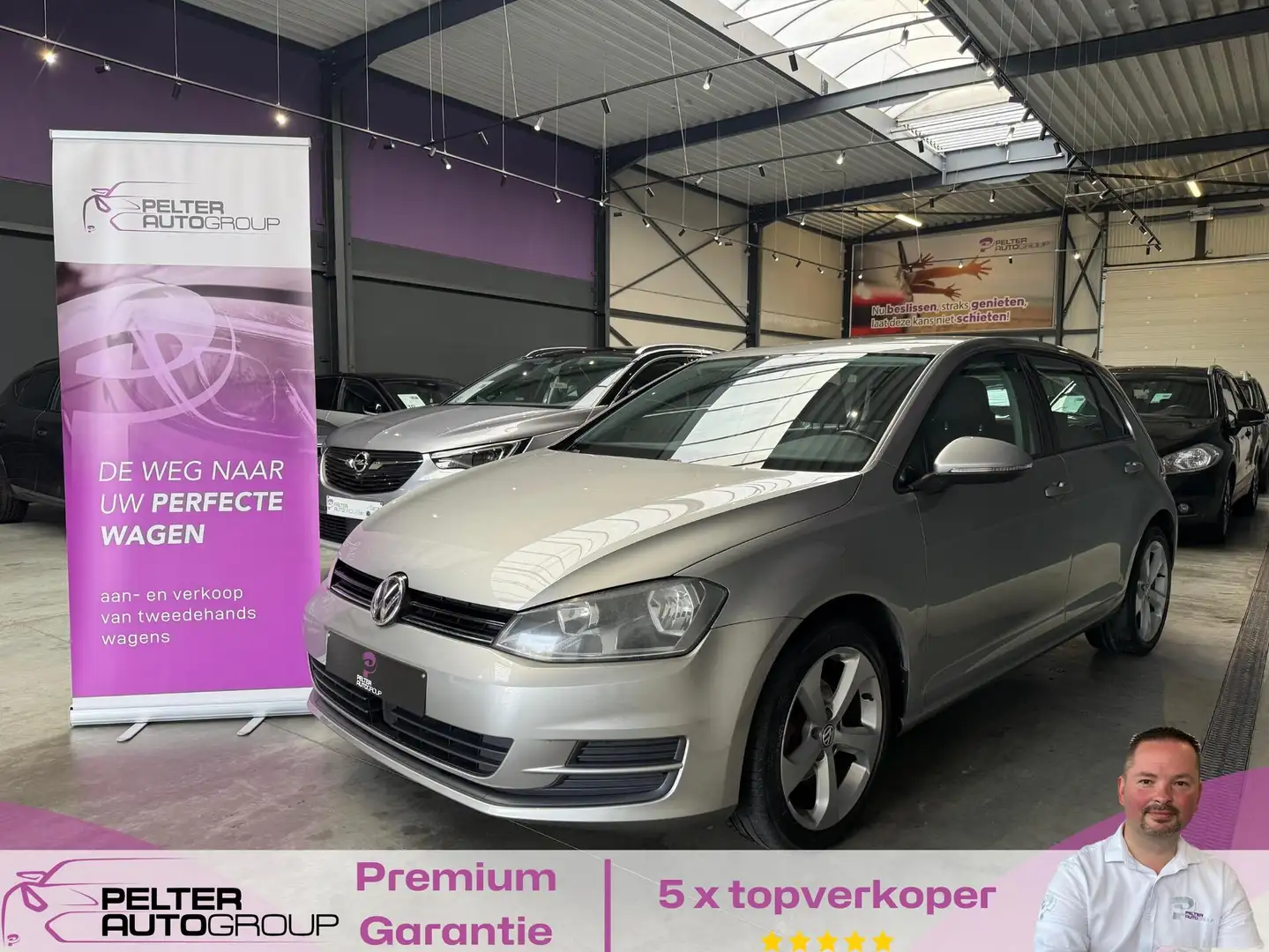 Volkswagen Golf VII 1.6 TDI Bluemotion 1ste eigenaar Grau - 1