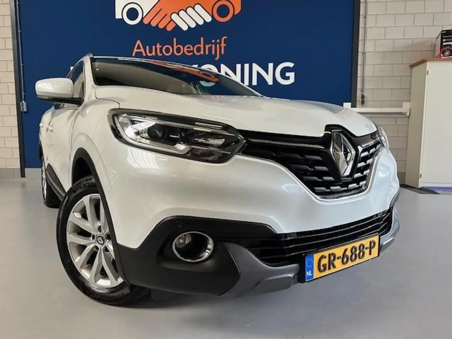 Renault Kadjar 1.2 TCe Intens /bj.2015/ parelmoer wit/ climate/tr Wit - 2