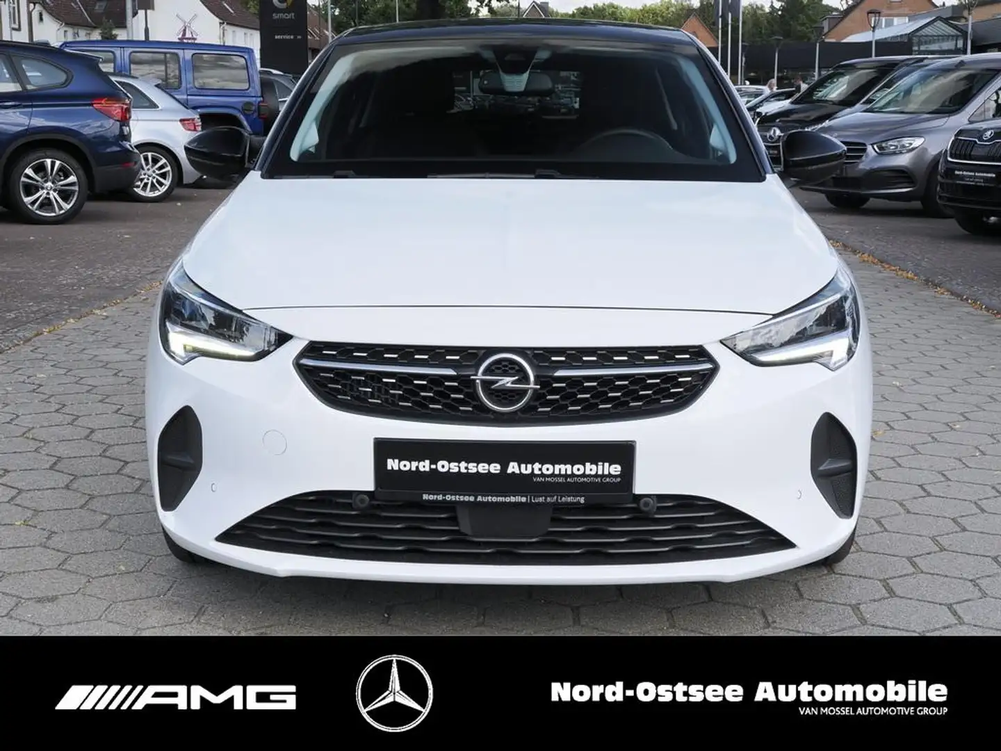 Opel Corsa F 1.2 TURBO ELEGANCE LED PDC KAMERA SHZ Blanc - 2