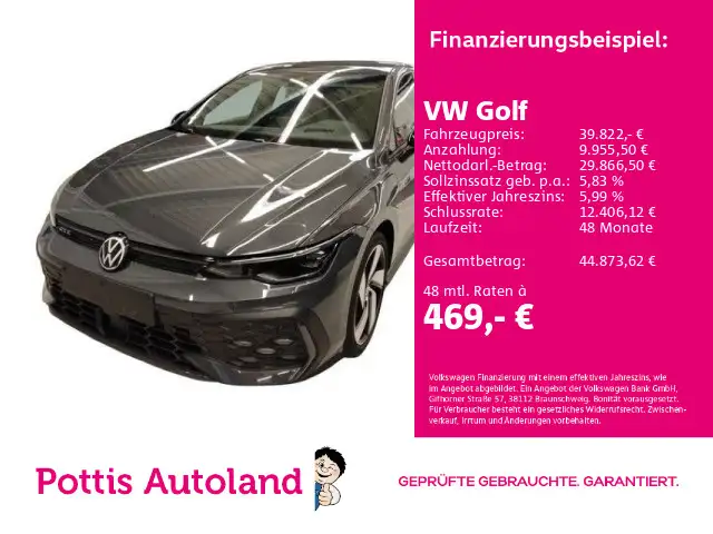 Volkswagen Golf 1.5 TSI eHybrid DSG GTE PANO AHK NAVI DCC