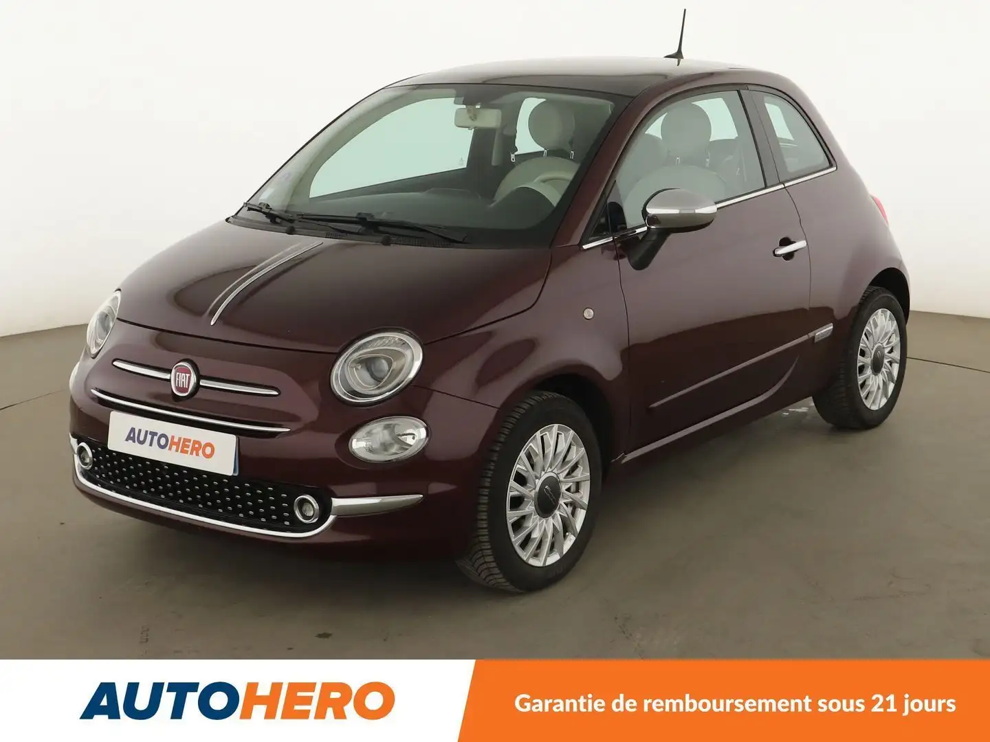 Fiat 500 1.2 Lounge Mauve - 1