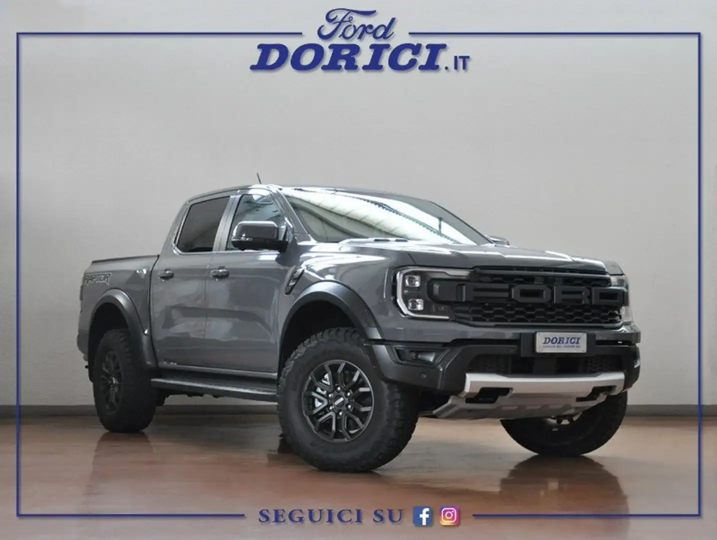Ford Ranger Raptor 3.0 ECOBOOST V6 292 CV AWD A10 + IVA Gris - 1
