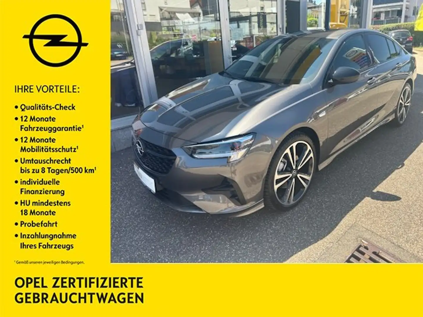 Opel Insignia GS Ultimate AT Navi,Matrix,SHZ,20Zoll,Leder,OPC Grey - 1