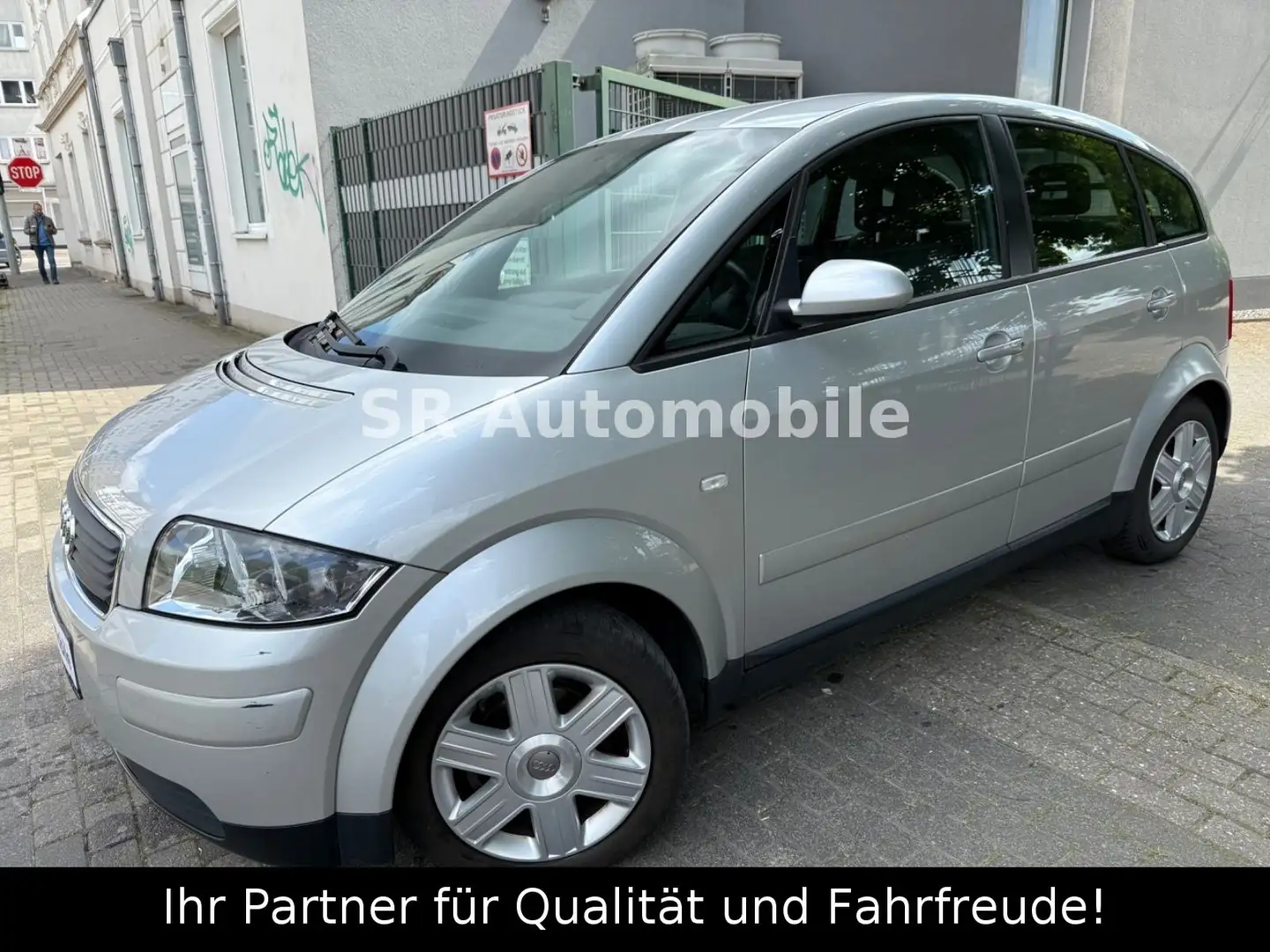 Audi A2 1.4 1.HAND*KLIMAAUTOMATIK*SCHECKHEFT GEPFLEGT Argintiu - 2