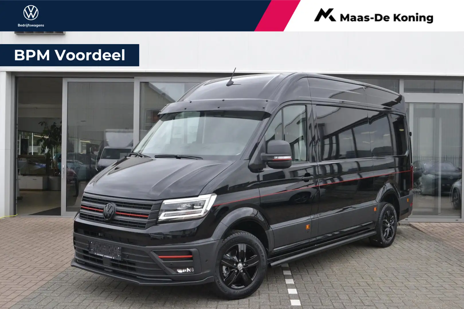 Volkswagen Crafter Bedrijfswagens Exclusive 2.0TDi 177pk L3H3 "Hero E Zwart - 1
