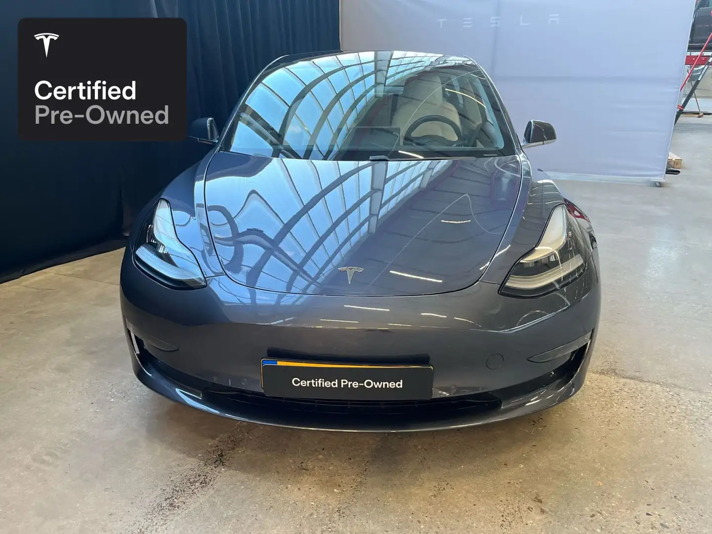 Tesla Model 3 Long Range AWD "Certified Pre-Owned" Argent - 2