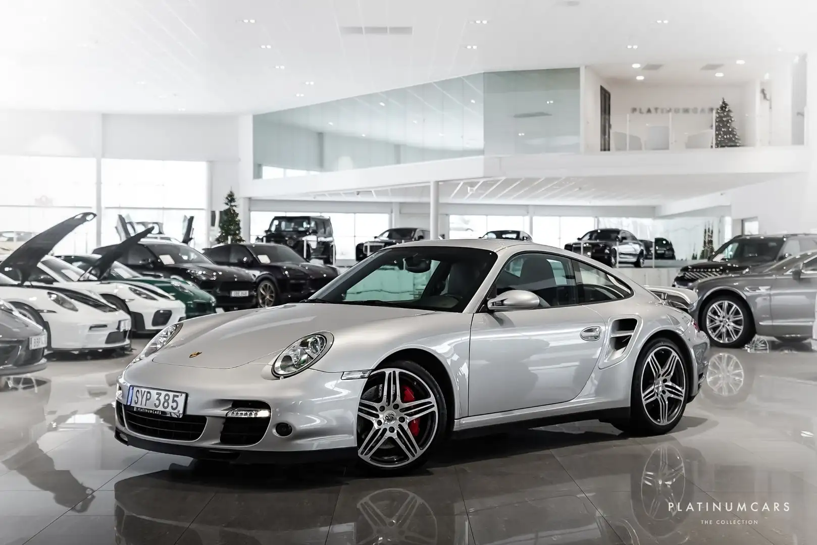Porsche 911 type 997 Turbo 3.6 Tiptronic 480 ch Argintiu - 1
