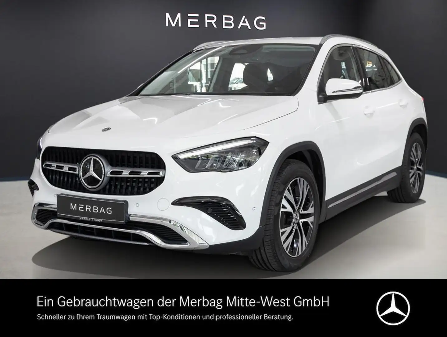 Mercedes-Benz GLA 220 4MATIC SpurW W-Paket KeyLess ParkAss. Weiß - 1