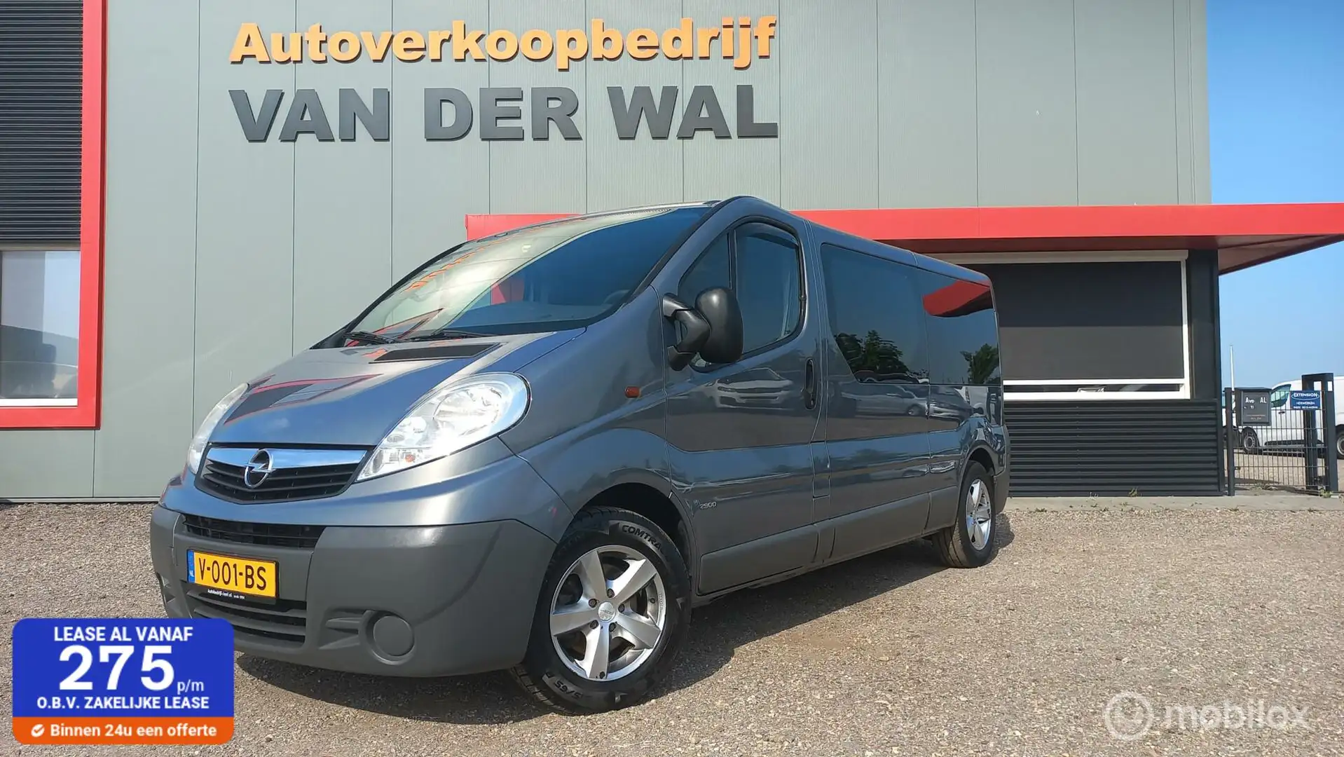 Opel Vivaro bestel 2.0 CDTI L2H1/ROLSTOELBUS/INVALIDEBUS Grijs - 1