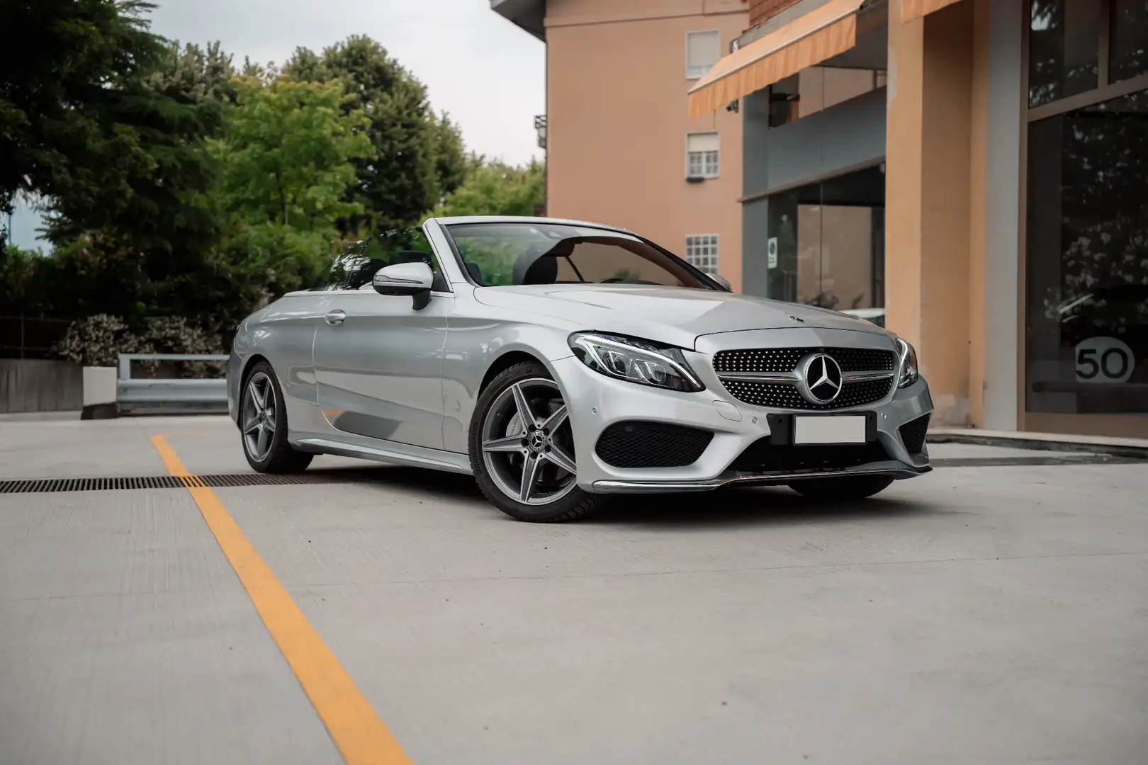 Mercedes-Benz C 200 C Cabrio 200 Premium auto Argento - 1