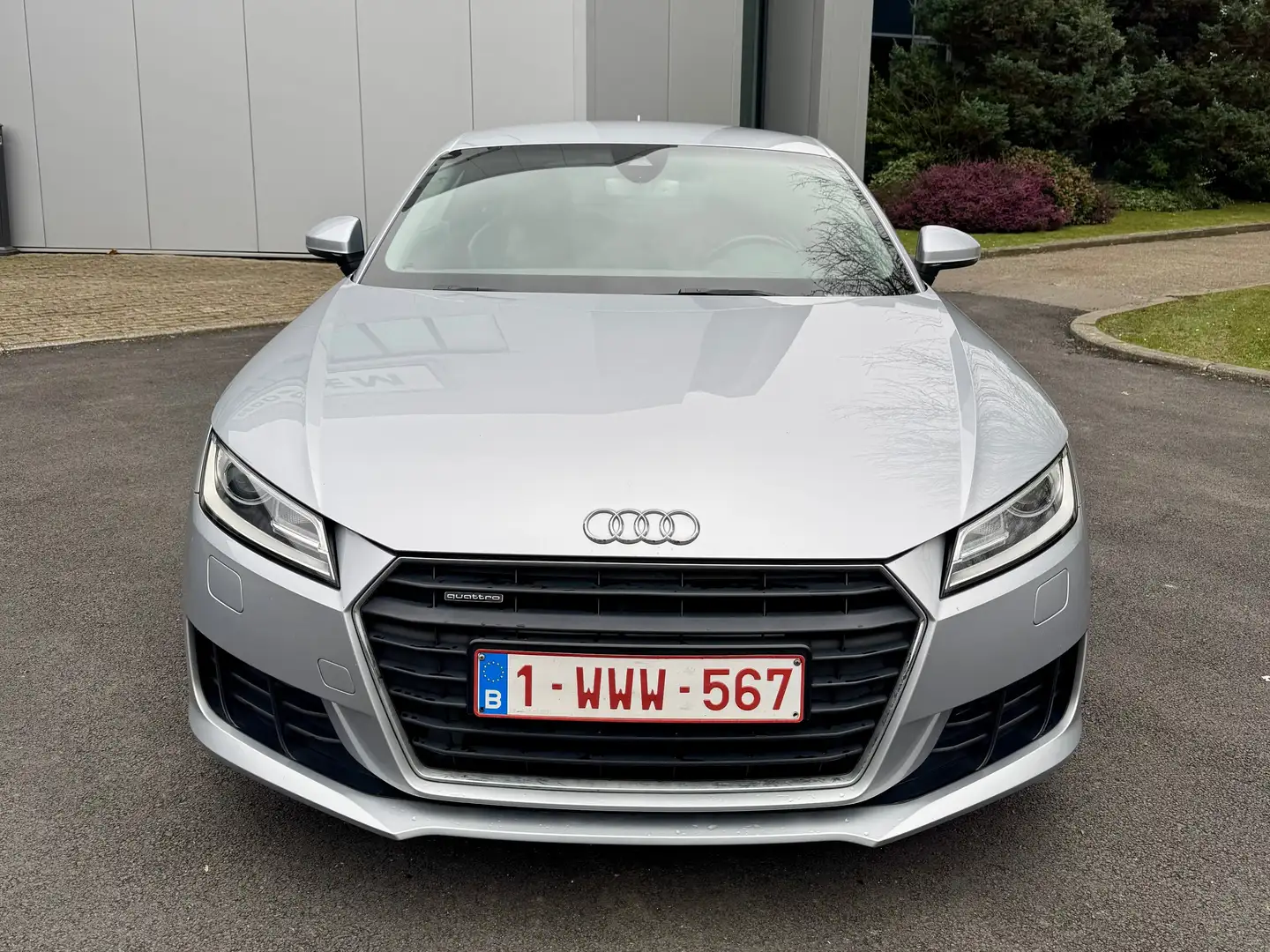Audi TT Coupé+2.0+TFSI+Quattro+S+tronic Šedá - 2