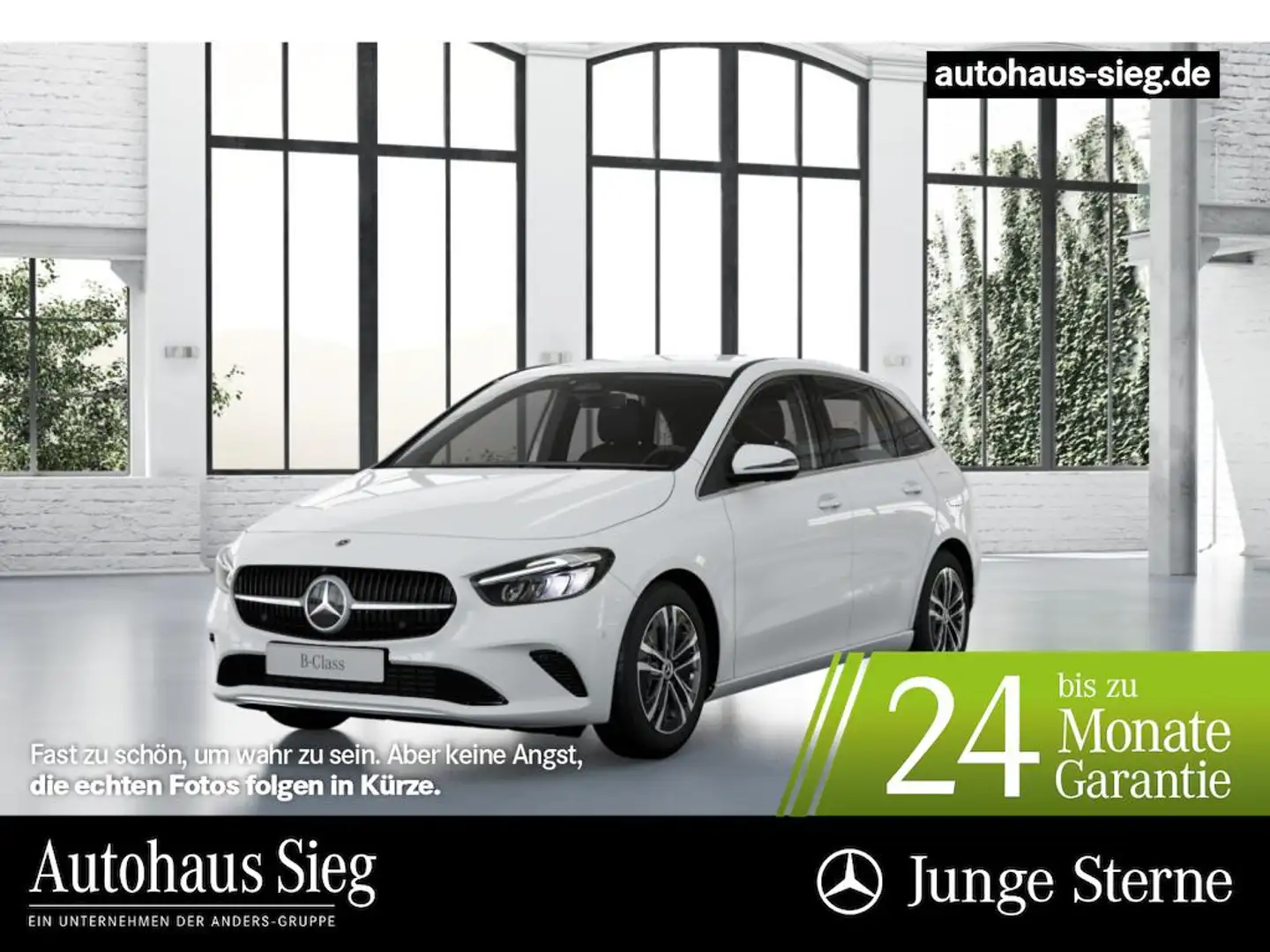 Mercedes-Benz B 180 Progressive+MBUX+SHZ+LED+PDC+Kam+EASY+DAB Weiß - 1
