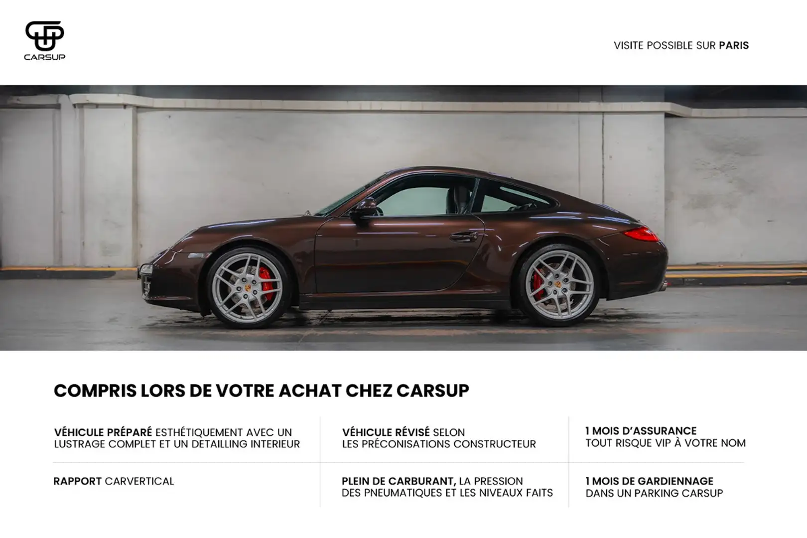 Porsche 911 Type 997.2 Carrera 4S Marrón - 2