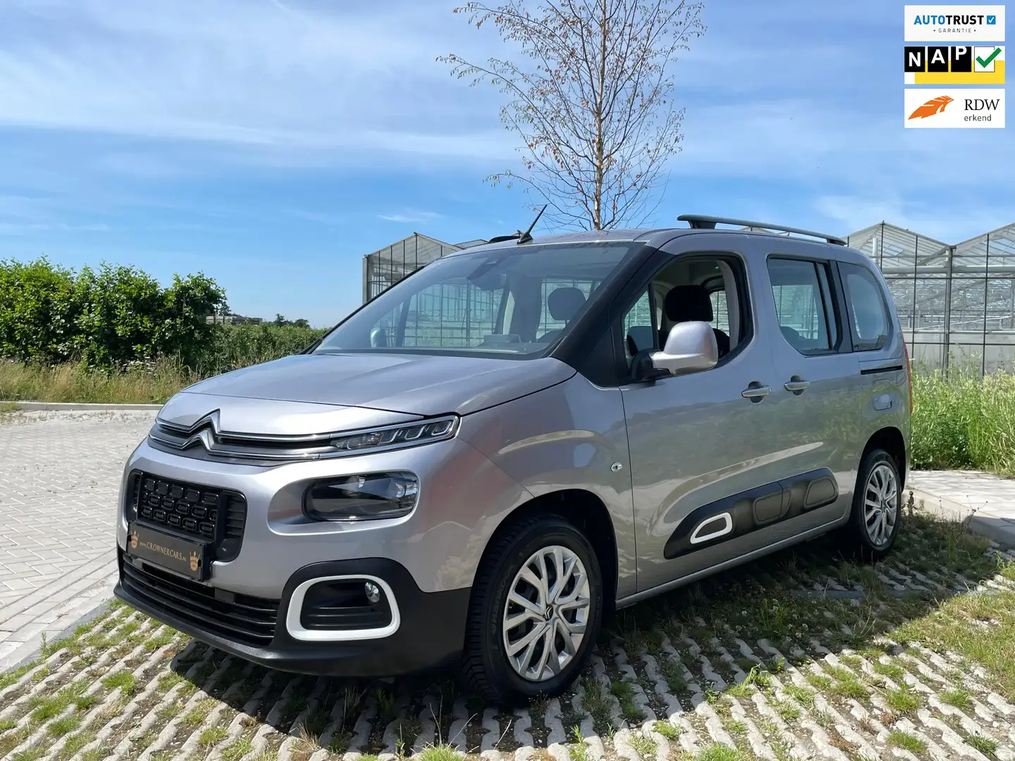 Citroen Berlingo 1.2 PureTech Feel Grijs - 1
