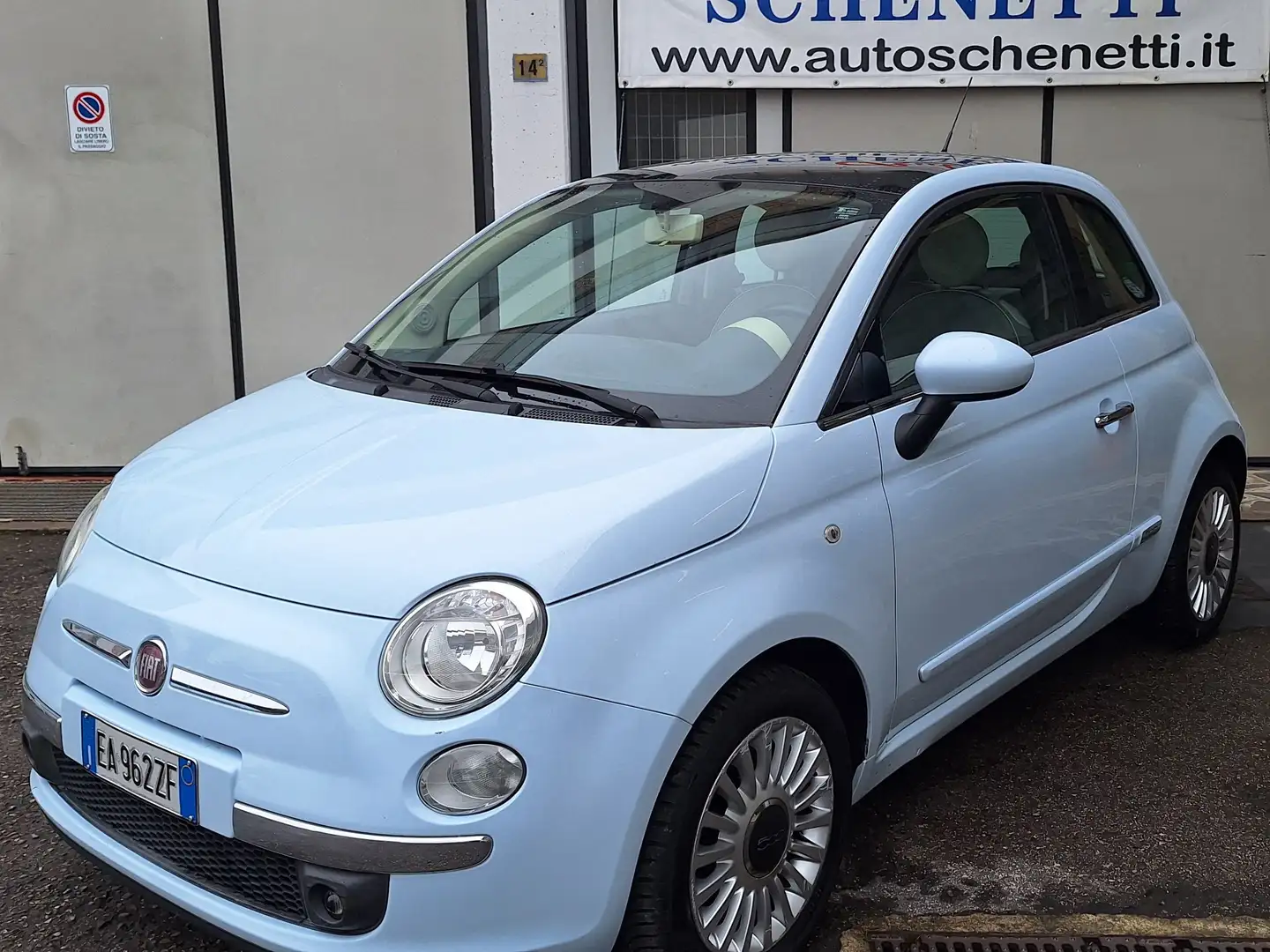 Fiat 500 500 1.2 Lounge 69cv ADATTA A GUIDA NEO PATENTATI Blu/Azzurro - 2