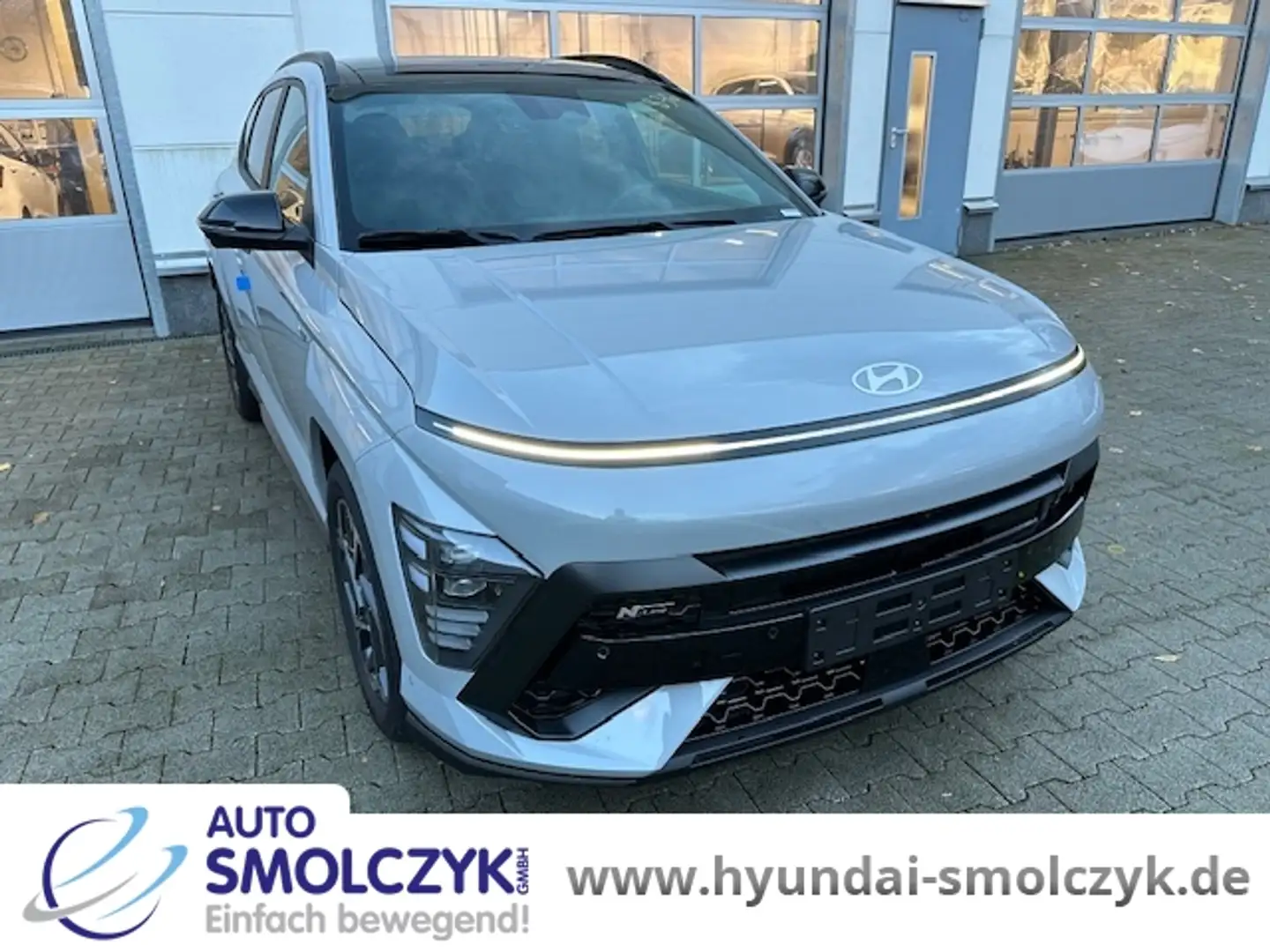 Hyundai KONA 1.6 HYBRID 6-DCT N-LINE ULTIMATE+BOSE+SD Grau - 2