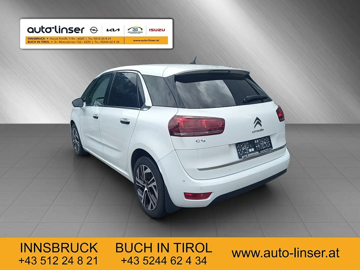 Citroen C4 Picasso BlueHDi 120 Intensive EAT6 Aut. Weiß - 2
