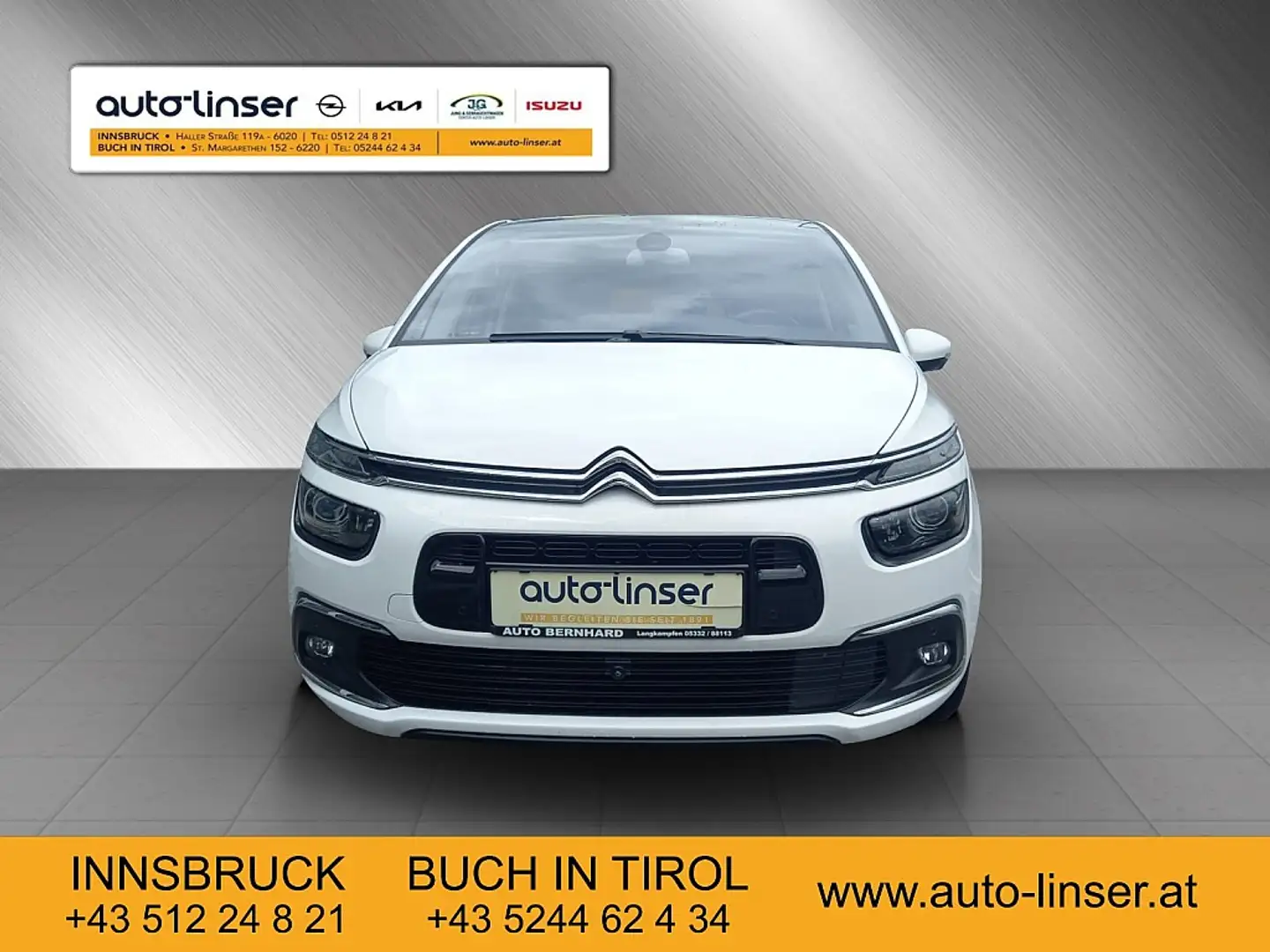 Citroen C4 Picasso BlueHDi 120 Intensive EAT6 Aut. Weiß - 1