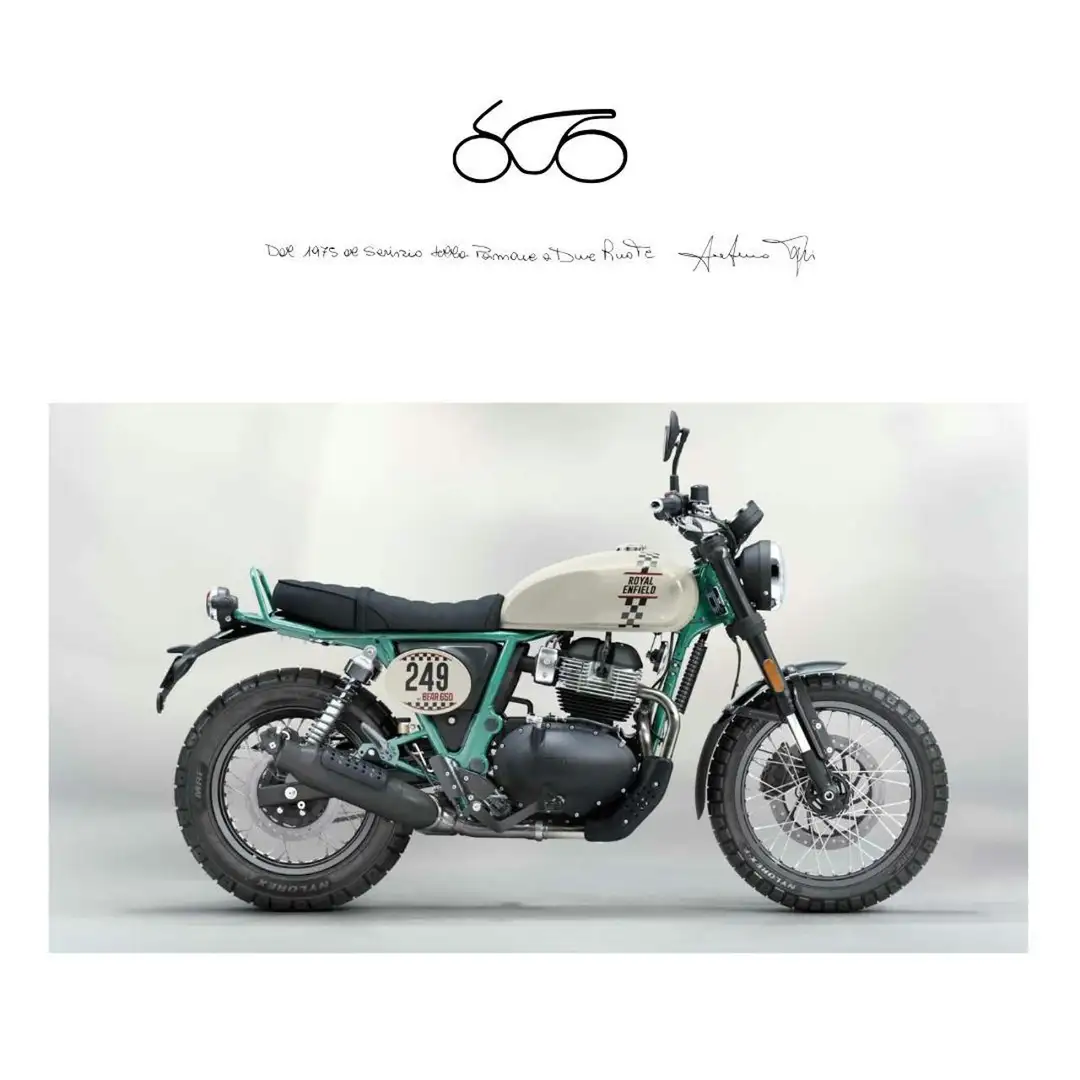 Royal Enfield BEAR 650 Bianco - 1