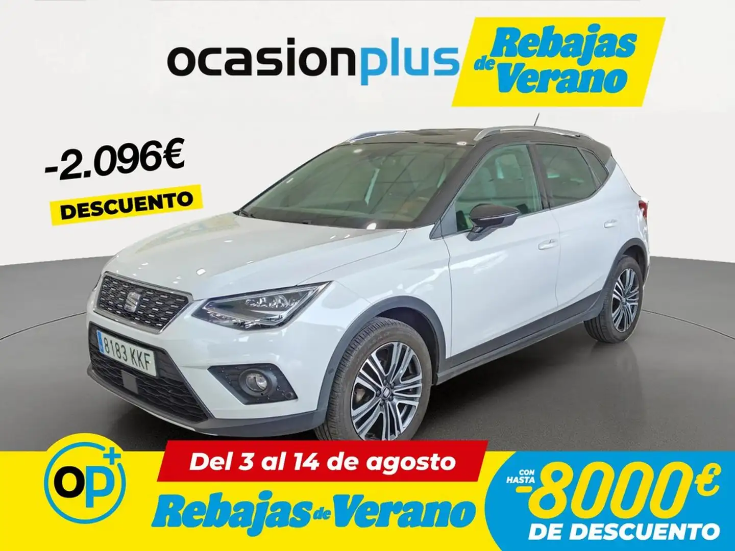 SEAT Arona 1.0 TSI Ecomotive S&S Xcellence DSG7 115 Blanco - 1