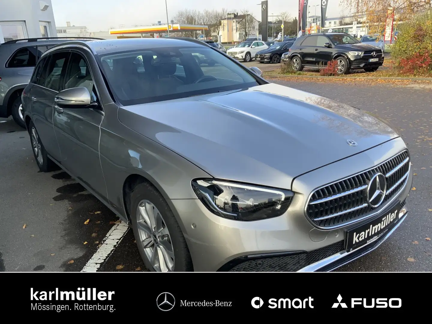 Mercedes-Benz E 200 E 200 d T AHK+RfK+Totw+LED+Apple+Widescreen+Ambi Zilver - 1