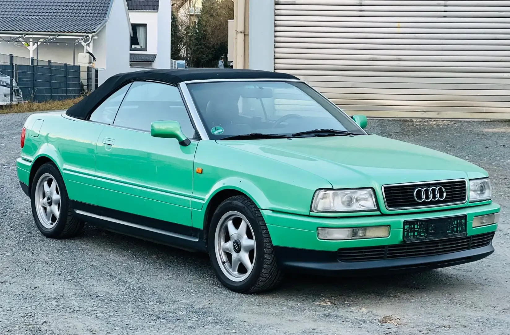 Audi Cabriolet 2.6 V6 Schalter Klima SHZ el. Verdeck Grün - 1