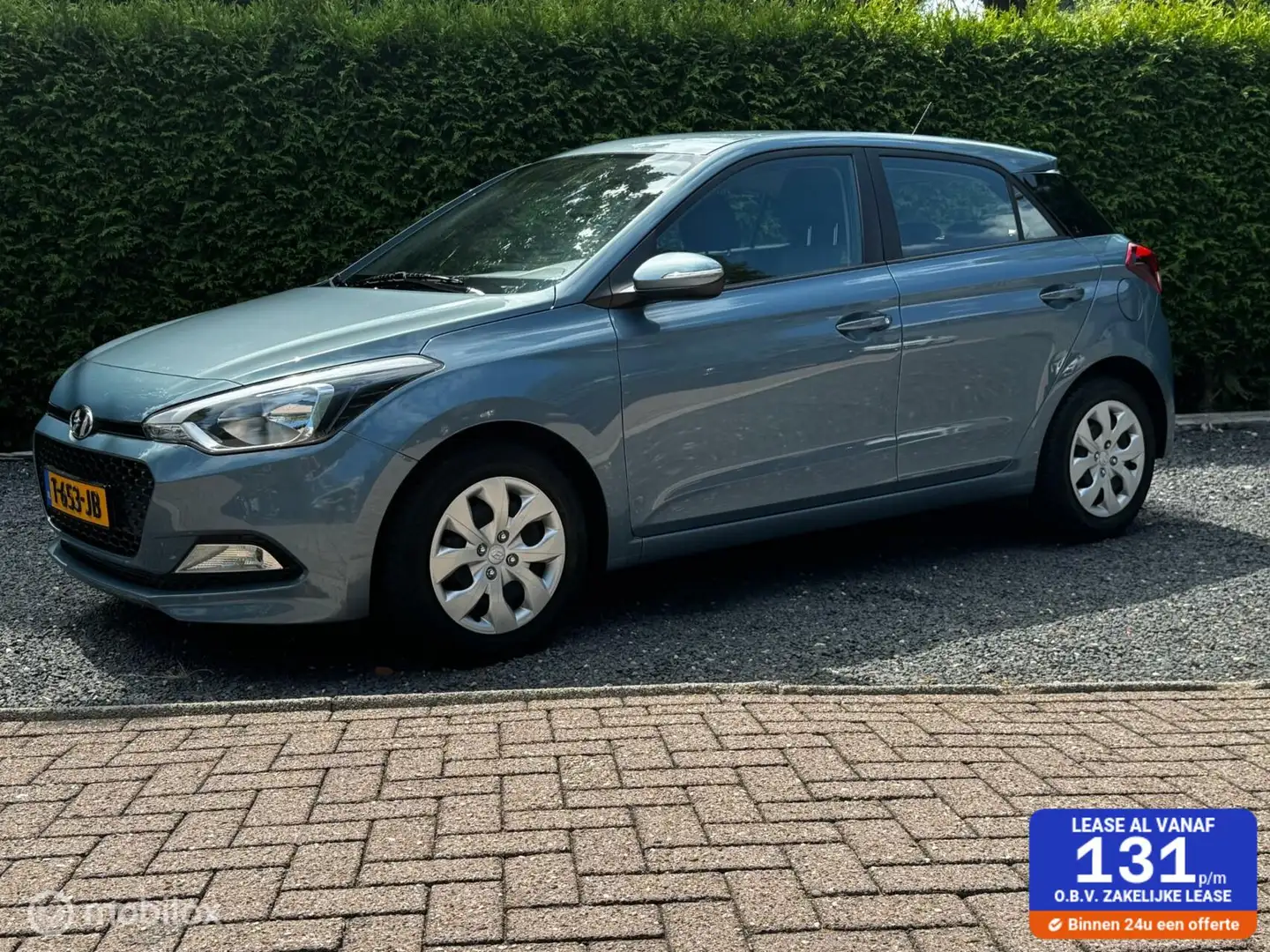 Hyundai i20 1.2 HP i-Motion AIRCO/SOUNDSYSTEM Blauw - 1