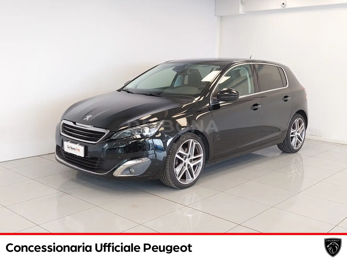 Peugeot 308 5p 1.6 bluehdi allure s&s 120cv eat6 Nero - 1