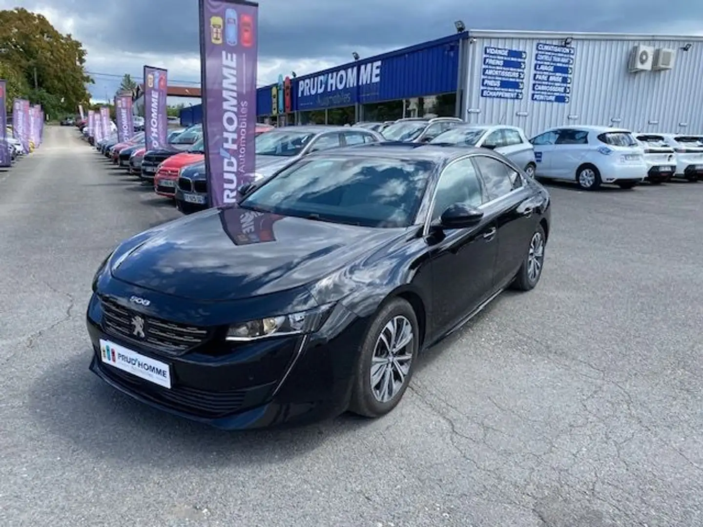 Peugeot 508 HYBRID 225CH ALLURE EAT8 Noir - 1