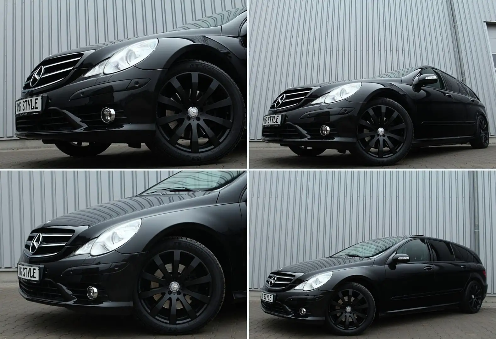 Mercedes-Benz R 350 CDI 4M Lang*AMG Paket/7Sitzer/Total Black! Fekete - 1