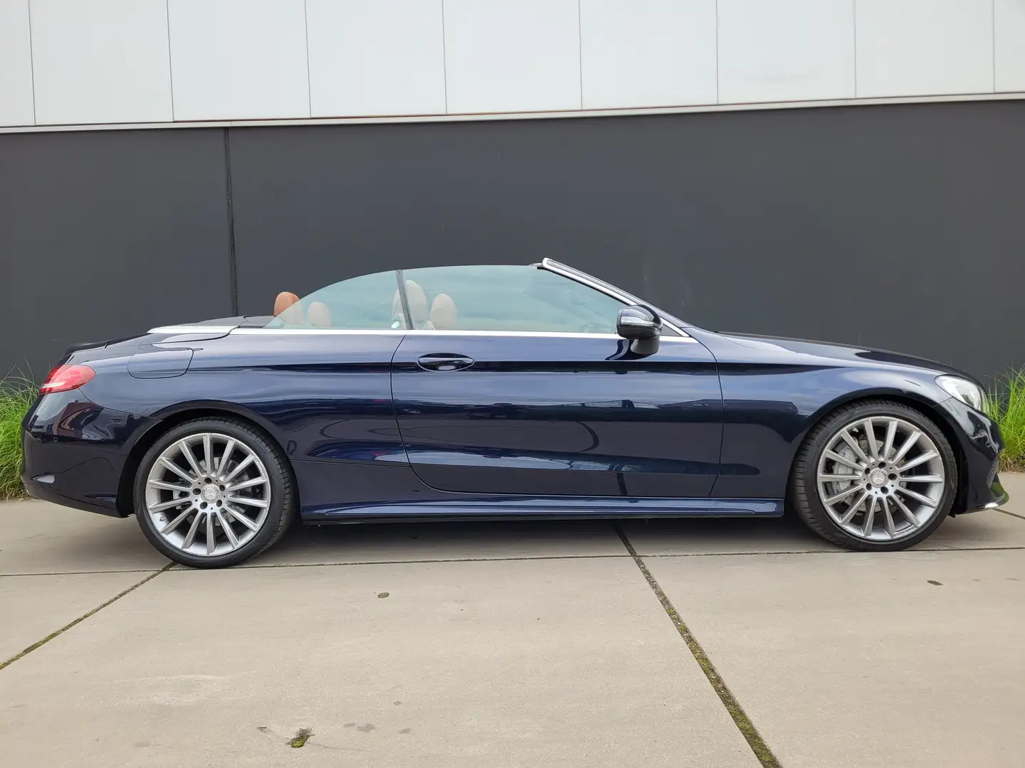 Mercedes-Benz C 220 CABRIOLET*AUT.*AMG PAKKET*AIRSCARVE*BURMESTER*PTS* Azul - 2