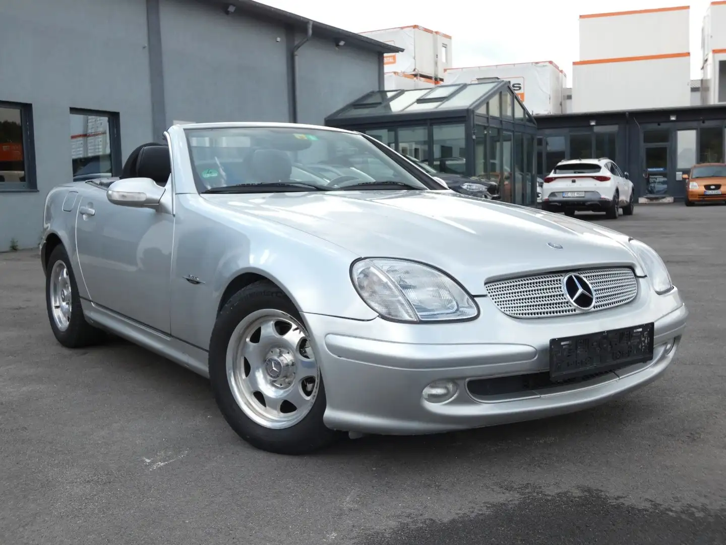 Mercedes-Benz SLK 200 K"Special Edition"*Leder*Klima*Shz*Aut* Argent - 2