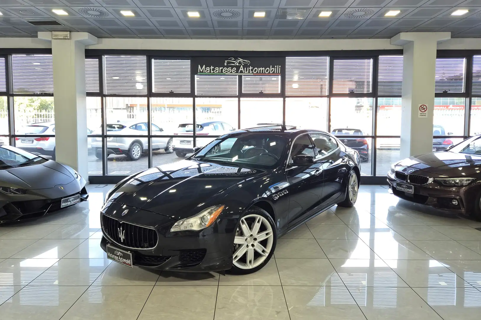 Maserati Quattroporte 3.0 275cv SoundV8+TettoApribile GommataTagliandata Nero - 1