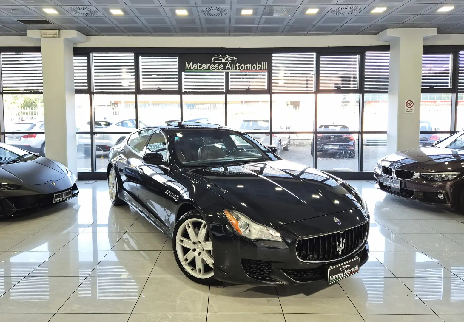 Maserati Quattroporte 3.0 275cv SoundV8+TettoApribile GommataTagliandata Nero - 2