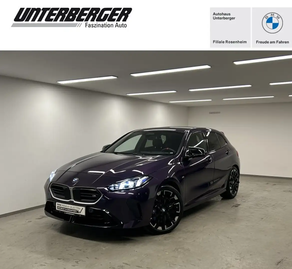 BMW 135 M135 xDrive M Sportpaket Head-Up Harman/Kardon DAB Violett - 1