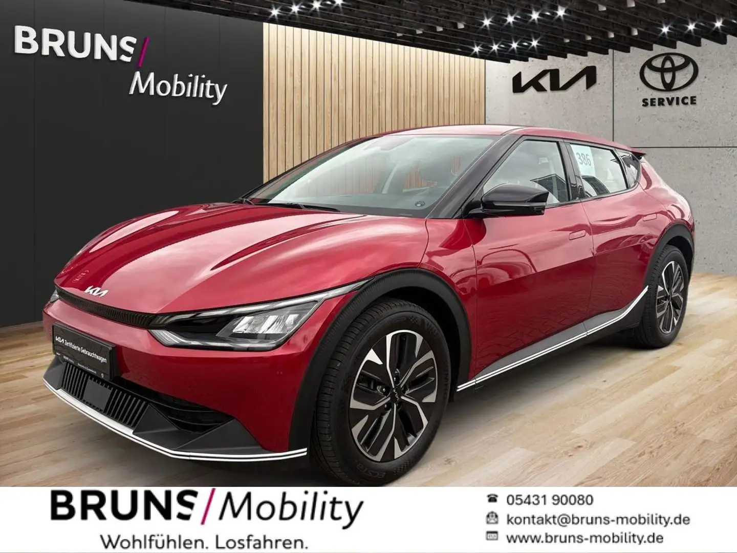 Kia EV6 58kW Sports Utility Rot - 1