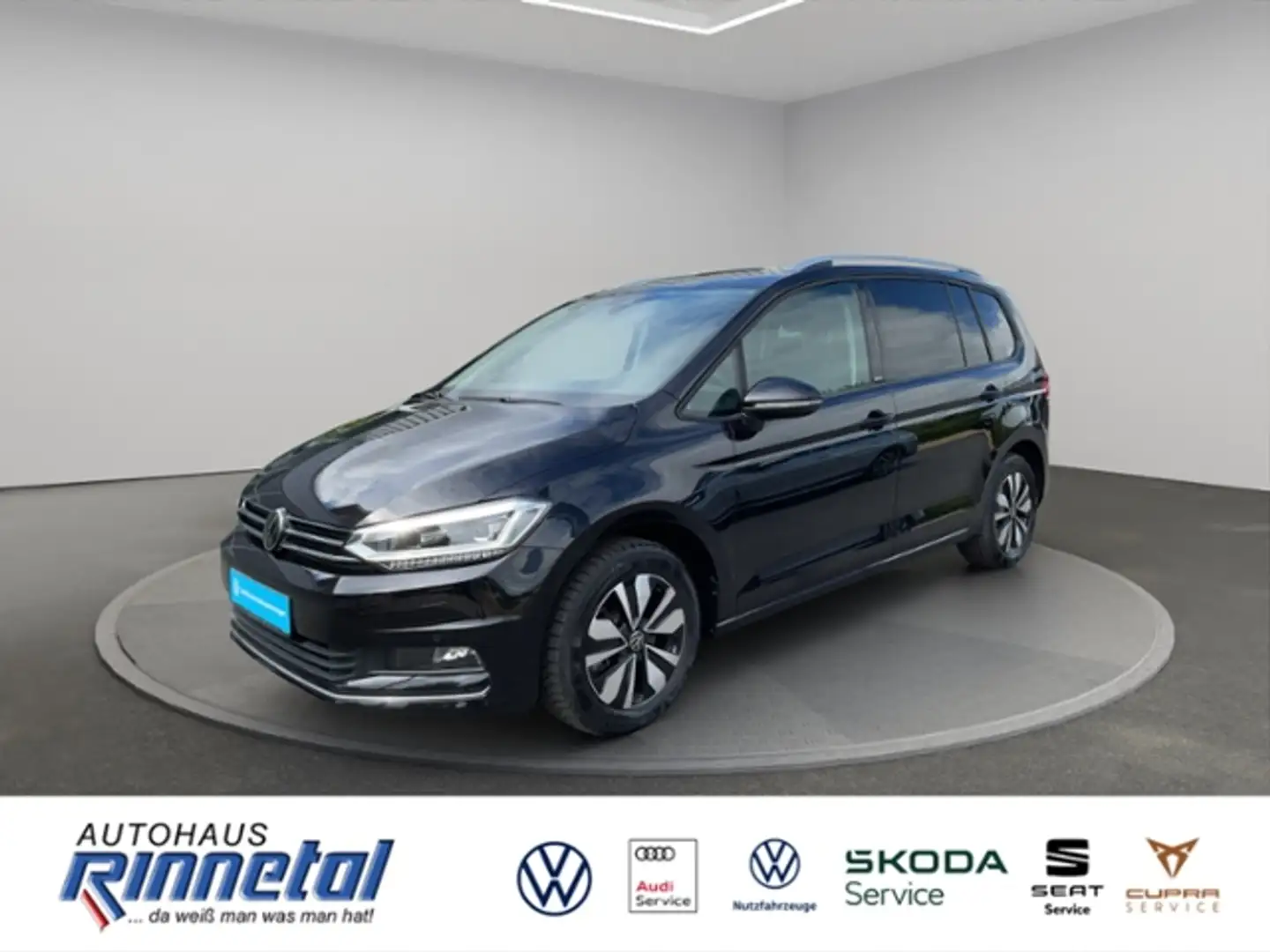 Volkswagen Touran 1.5 TSI Move IQ.LIGHT+NAVI+KAMERA+DIGI COCK+KLIMA Schwarz - 1