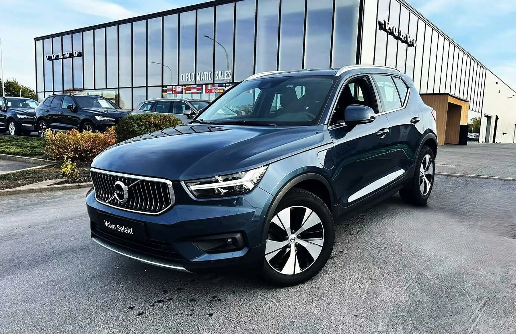 Volvo XC40 Recharge Inscription T4 plug-in hybrid Bleu - 1