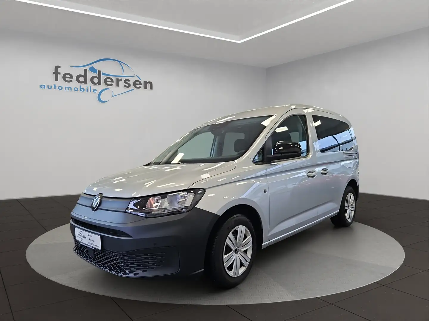 Volkswagen Caddy Kombi KR 2.0 TDI AHK Navi Sitzheizung KLIMA Silber - 2