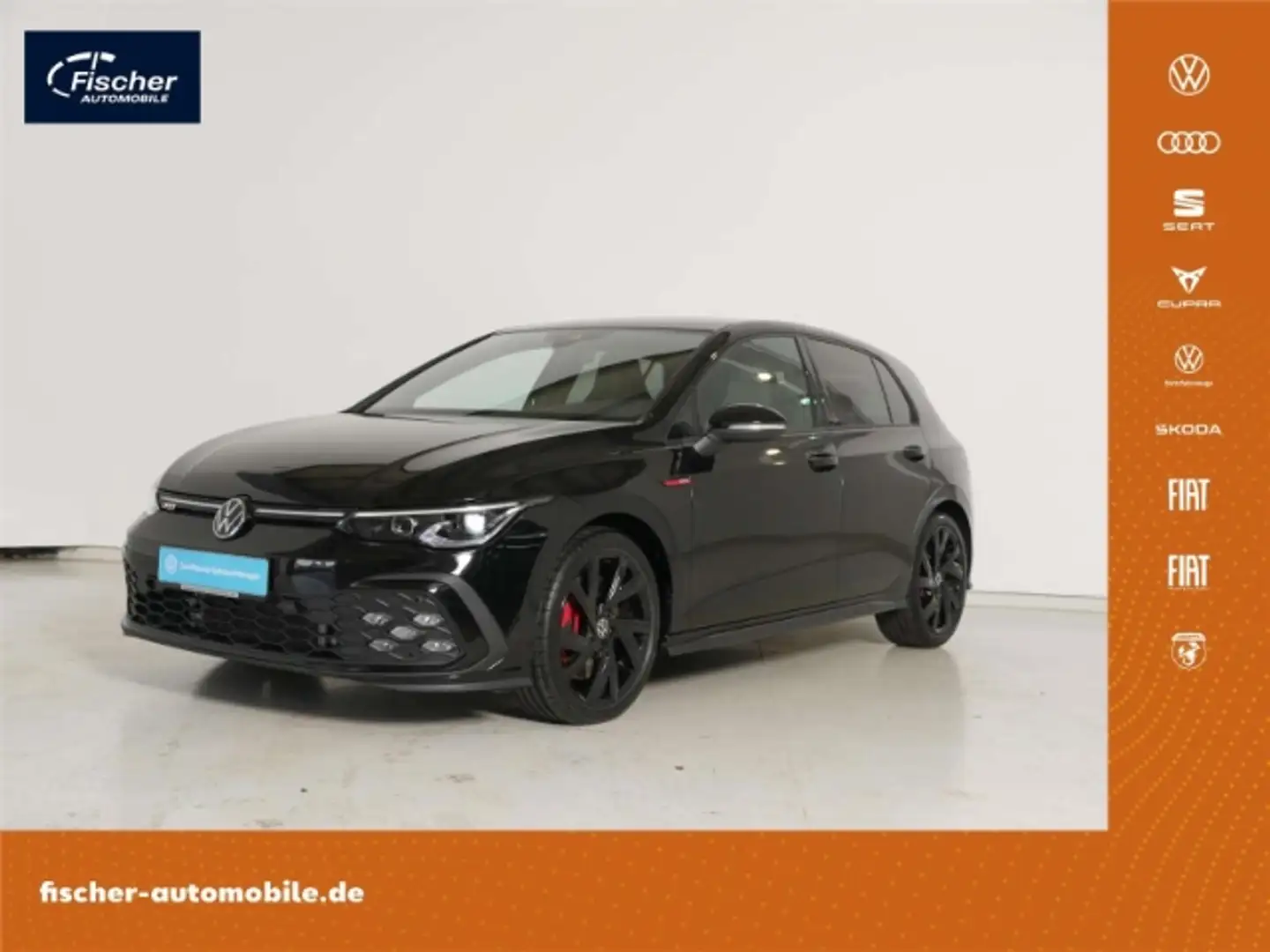 Volkswagen Golf GTI 2.0 TSI Czarny - 1