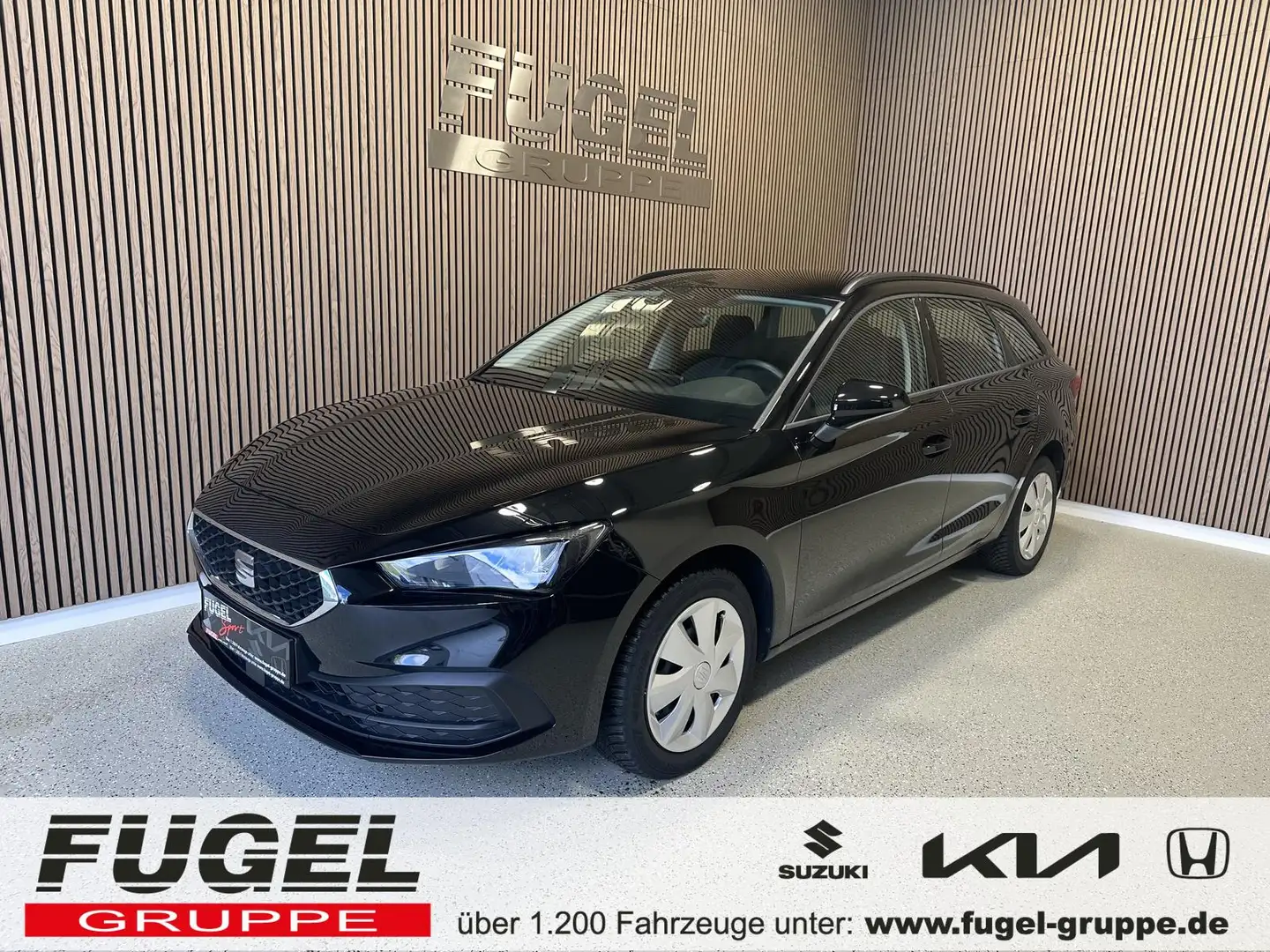 SEAT Leon SP 2.0 TDI Reference LED|SHZ|Navi|virt. Cockpit Schwarz - 1