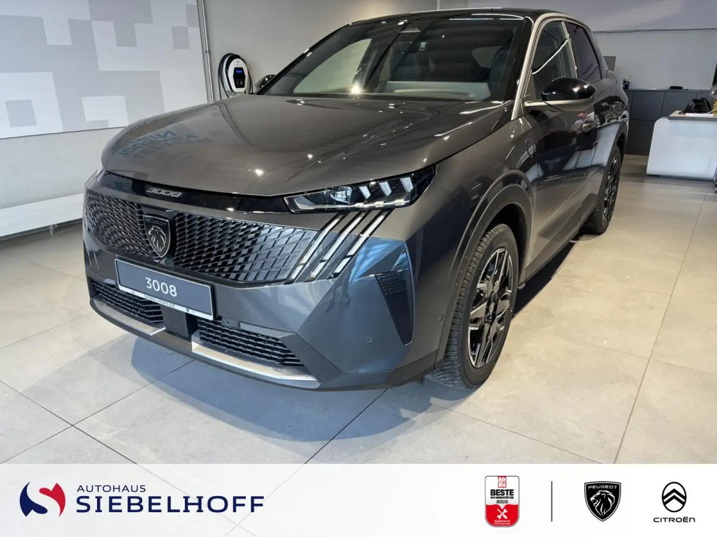 Peugeot 3008 GT HYBRID 145 e-DSC6 Silber - 2