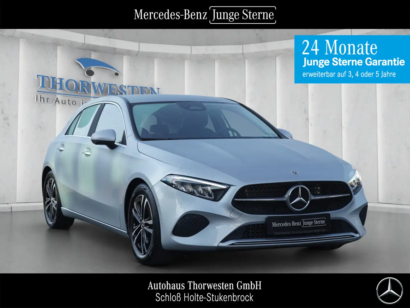 Mercedes-Benz A 180 A 180 Kompaktlimousine Progressive 360°- Kamera Silber - 1