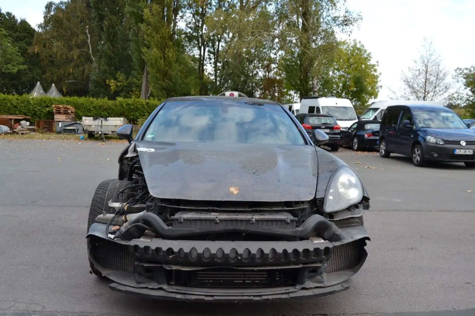 Porsche Panamera Turbo*Schaden*Beschreibung lesen* Grau - 2
